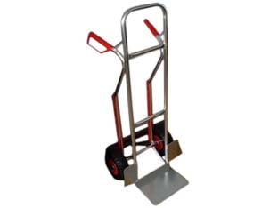CARRELLO PORTACASSE IN ALLUMINIO PORTATA MAX KG.200    ALTE