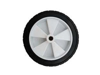 RUOTA PER CARRELLO PORTACASSE PIENA MM.150  ø mm.150x40  ø foro mm.12  interasse mm.55    ALTE