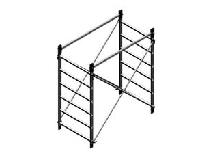 KIT ALZATA PER TRABATTELLO ALUMITO  cm.180h., peso Kg.17,4    FACAL