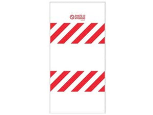 CARTELLO RECINZIONE CANTIERE DIVIETO DI AFFISSIONE- - cm.100x180h. - 10 pezzi