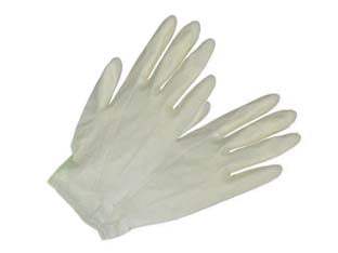 GUANTI IN LATTICE- - tg.L misura 8/8,5 in conf. da 100pz. - 2 scatola