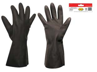 GUANTI DA LAVORO IN LATTICE INDUSTRIALE- - tg.M misura 8 - 12 paio EXCEL