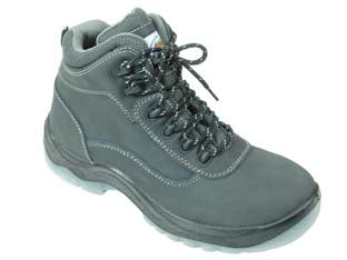 SCARPA DA LAVORO ALTA PELLE ROVESCIATA S3 KEVLAR- - n°39 - 1 paio EXCEL