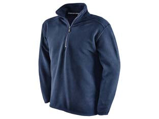 GIUBBINO IN PILE POLIESTERE CANAZEI BLU NAVY  tg.XXL