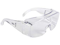 OCCHIALI DI PROTEZIONE OVERCARE IN POLICARBONATO INCOLORE - 10 pezzi COFRA