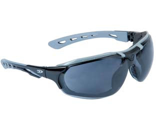 OCCHIALI DI PROTEZIONE MODULAR CARE IN POLICARBONATO GRIGIO - 3 pezzi COFRA