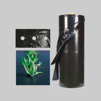 FOGLIA PACCIAMATURA NERA FORATA h. 1 mt - passo 30 cm - circa 1087 ml - 53 kg