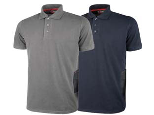 POLO GAP MANICA CORTA SLIM FIT  tg.M  deep blue    UPOWER