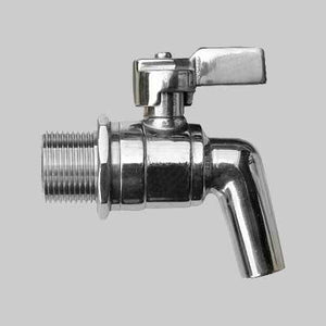 RUBINETTO INOX A SFERA PER CONTENITORE 3/4