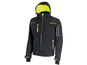 GIACCA SPACE BLACK CARBON  tg.L    UPOWER