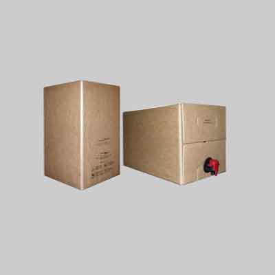 CONTENITORE PER VINI CON RUBINETTO 'BAG IN BOX' 3 lt - 20 pezzi