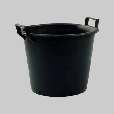 MASTELLO AGRICOLO CON MANICI 65 lt - Ø 55x42h