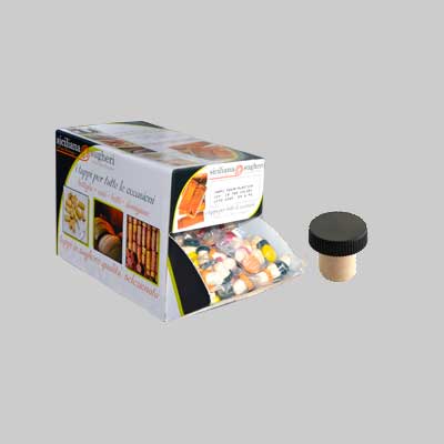 TAPPO SUGHERO A FUNGO 19x30 mm - confezione 100 pezzi