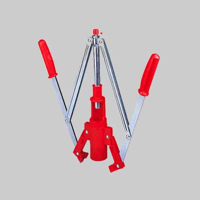 TAPPATRICE A DUE LEVE PER TAPPI IN PLASTICA Ø max 26 mm