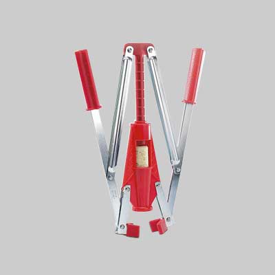 TAPPATRICE A DUE LEVE PER TAPPI IN SUGHERO Ø max 26 mm - RIGAMONTI