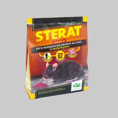 ESCA TOPICIDA IN GRANO 'STERAT' 140 gr - CISA ADRIATICA