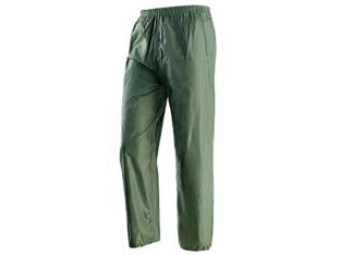 IMPERMEABILE PANTALONE IN NYLON SPALMATO IN PVC VERDE  tg.XXXL