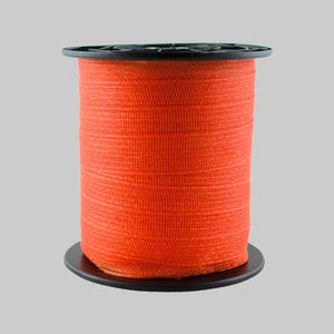 BANDA PER RECINTI ELETTRICI H 10 mm, bobina 200 mt - Col. Arancione