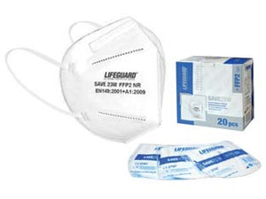 MASCHERINE PROTETTIVE CLASSE FFP2 MODELLO KN95- - colore bianco - 20 pezzi