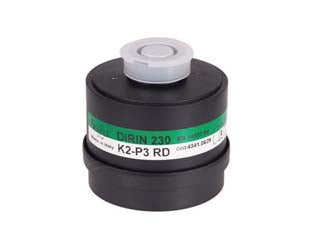 FILTRO COMBINATO DIRIN 230 A2 B2 E2 K2 P3 R D PER MASCHERA SELECTA  230 A2 B2 E2 K2 P3 R D    SEKUR