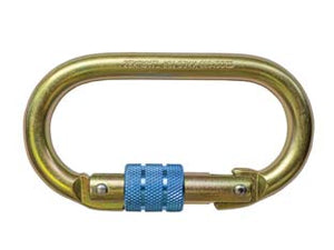 MOSCHETTONE ANTICADUTA SEKURALT 981- - apertura mm.18 - 5 pezzi IRUDEK