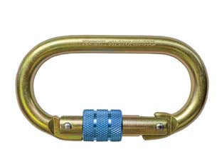 MOSCHETTONE ANTICADUTA SEKURALT 981- - apertura mm.18 - 5 pezzi IRUDEK