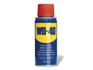 WD-40 LUBRIFICANTE SPRAY MULTIUSO 5 FUNZIONI ML.100- - ml.100 spray - 24 pezzi WD40