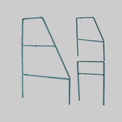 CAVALLETTO PER GABBIE PER GALLINE OVAIOLE 2 piani