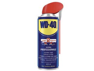 WD-40 LUBRIFICANTE SPRAY MULTIUSO 5 FUNZIONI ML.400- - ml.400 spray c/erogatore a doppia posizione - 6 pezzi WD40