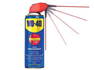 WD-40 LUBRIFICANTE SPRAY MULTIUSO 5 FUNZIONI ML.500- - ml.500 spray c/erogatore a doppia posizione - 6 pezzi WD40