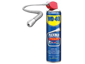 WD-40 LUBRIFICANTE SPRAY MULTIUSO FLEXIBLE ML.600- - ml.600 spray - 6 pezzi WD40