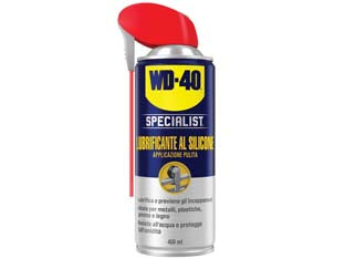 WD-40 SPECIALIST SPRAY LUBRIFICANTE AL SILICONE- - ml.400 - 2 pezzi WD40