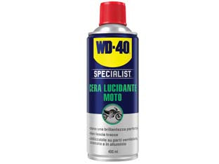 WD40 SPECIALIST MOTO SPRAY CERA LUCIDANTE  ml.400 spray    WD40