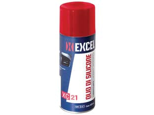 OLIO DI SILICONE SPRAY ML.400 21- - ml.400 in bomboletta spray - 12 pezzi EXCEL