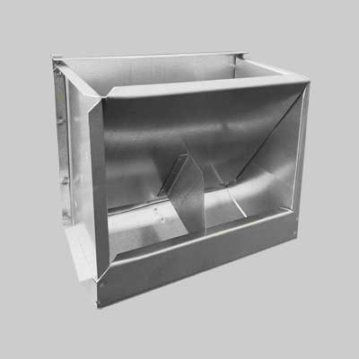 MANGIATOIA PER CONIGLI DA INTERNO 2 scomparti