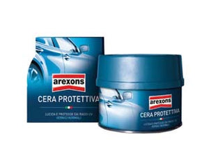 CERA PROTETTIVA PER AUTO- - ml.250 in barattolo con spugna (8270) - 2 pezzi AREXONS