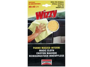WIZZY PANNO BIMICROFIBRA MAGICO INTERNI- - cm.40x40 (1618) - 2 blister AREXONS