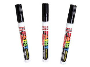 PENNARELLO PERMANENTE A VERNICE PAINT MARKER- - ml.10 - marrone (2886) - 12 pezzi AREXONS