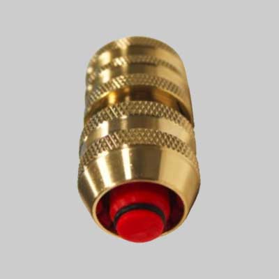 RACCORDO PORTAGOMMA RAPIDO IN OTTONE 'ACQUASTOP' 3/4