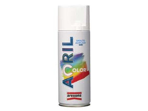 ACRILCOLOR SMALTO ACRILICO SPRAY- - ml.400 - grigio grafite RAL 7024 (3983) - 6 pezzi AREXONS