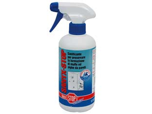 SANYX-STOP SANIFICANTE PER PRESERVARE FORMAZIONE DI MUFFE O ALGHE- - ml.500 in flacone spray - 5 pezzi DIXI