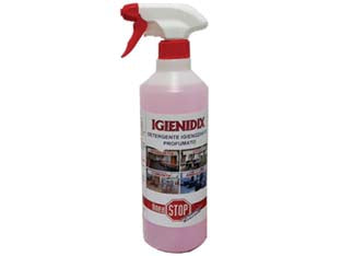 IGIENIDIX DETERGENTE IGIENIZZANTE PRONTO ALL'USO- - ml.750 - 12 pezzi DIXI