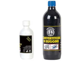 CONVERTIRUGGINE- - lt.1 in flacone - 2 pezzi