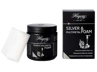 SILVER & MULTIMETAL FOAM- - gr.185 - 2 pezzi HAGERTY