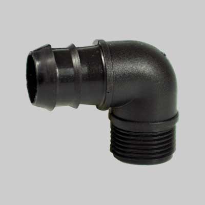 GOMITO FILETTATO MASCHIO BASSA PRESSIONE Ø mm 16x1/2 - 100 pezzi- IRRITEC