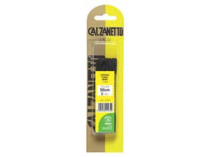 LACCIO SCARPA TONDO NERO CM.50- - in blister da 2 paia - 6 blister EBANO