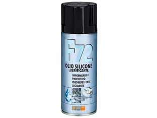OLIO DI SILICONE SPRAY F72- - ml.400 - 12 pezzi FAREN