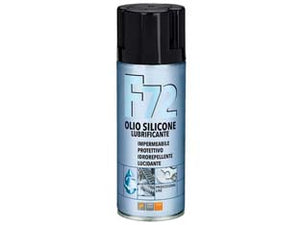 OLIO DI SILICONE SPRAY F72- - ml.400 - 12 pezzi FAREN