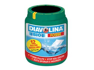 DIAVOLINA BIO FOSSE- - 12 buste da gr.25 - 6 pezzi DIAVOLINA