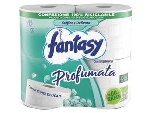 CARTA IGIENICA 2 VELI- - conf. da 4 rotoli - 15 confezione